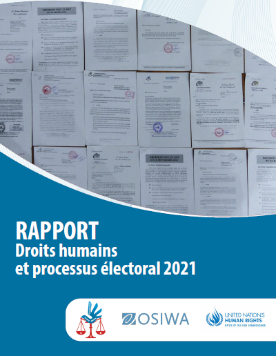 Atelier d’évaluation de l’observation droits humains du processus électoral de 2021 au Bénin