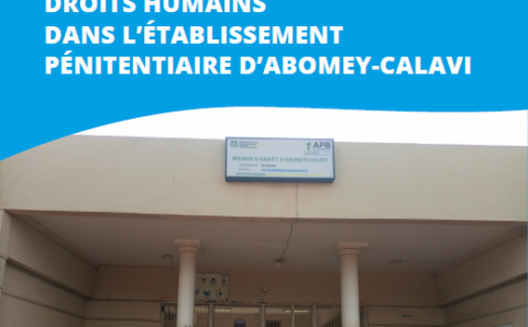 Rapport spécifique à l’établissement pénitentiaire d’Abomey-Calavi pour l’année 2023