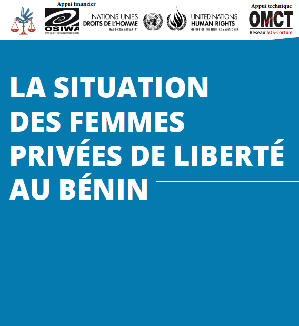 Rapport spécifique sur la situation des femmes privées de liberté au Bénin pour l’année 2023