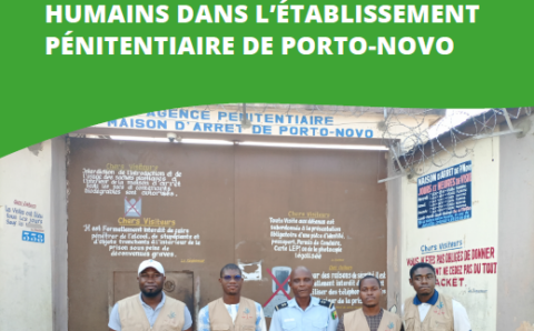 Rapport spécifique à l’établissement pénitentiaire de Porto-Novo pour l’année 2023