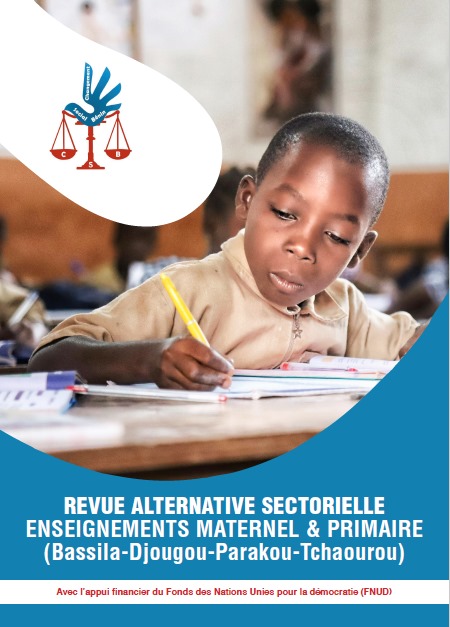 Revue alternative sectorielle enseignement maternel et primaire dans les départements Bassila – Djougou – Parakou – Tchaourou